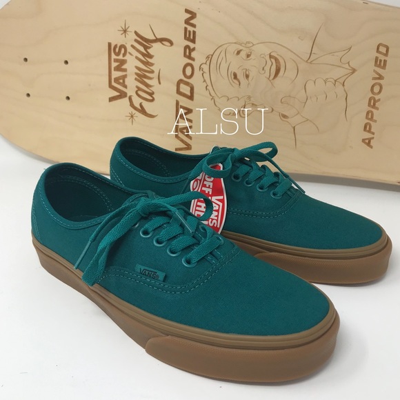 VANS Authentic Quetzal Green Gum W AUTHENTIC - Picture 2 of 8